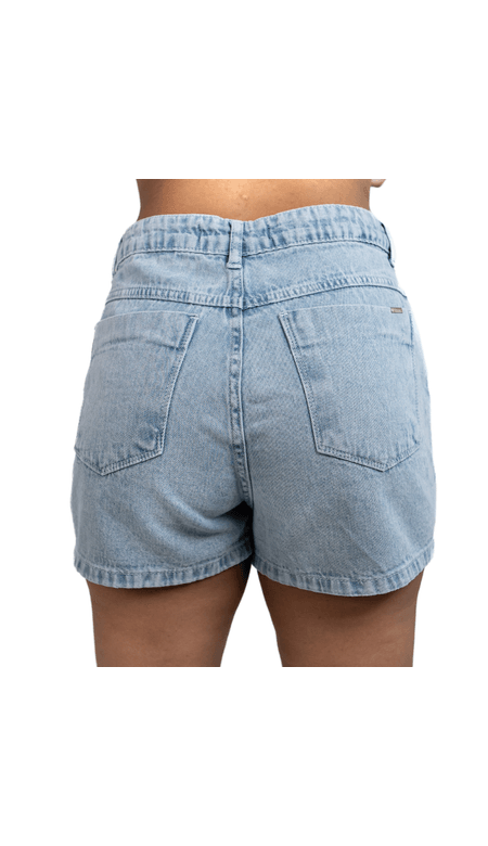 Short D.vimme Bordado no bolso.