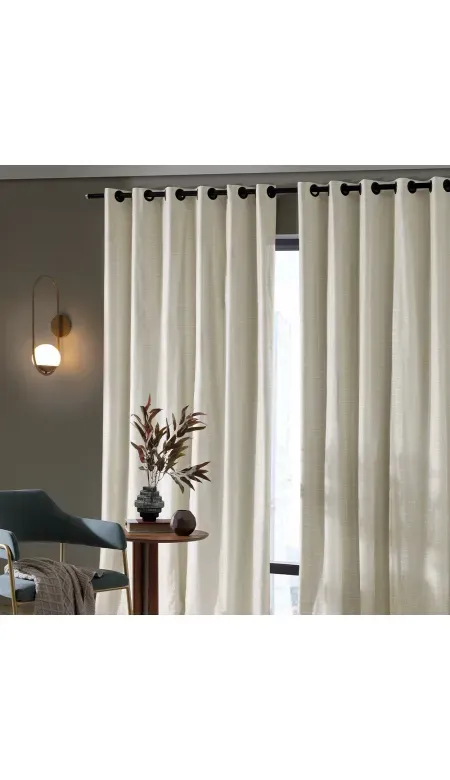 Cortina Pratika Blackout York 2,40m x 1,70m Areia - Bella Janela