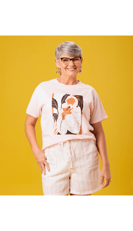 Blusa Malwee Malha Com Estampa Silkada