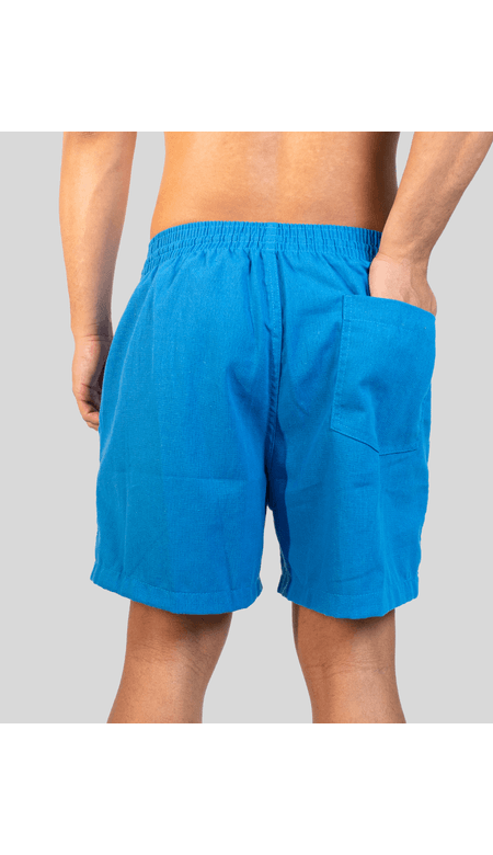 Bermuda Mitch`s Mauricinho de Linho Com Cadarço