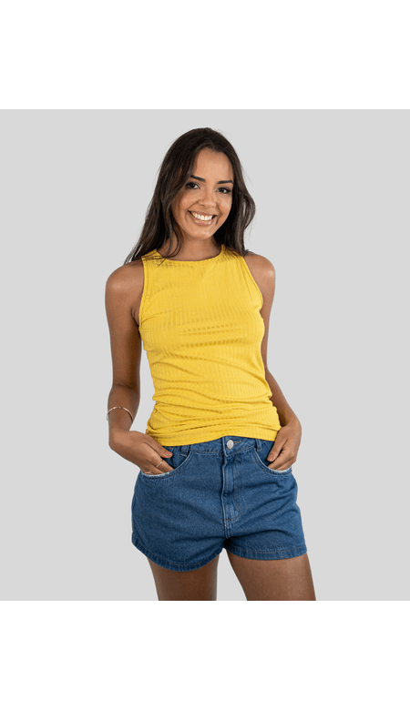 Regata Feminina Canelada Lunender