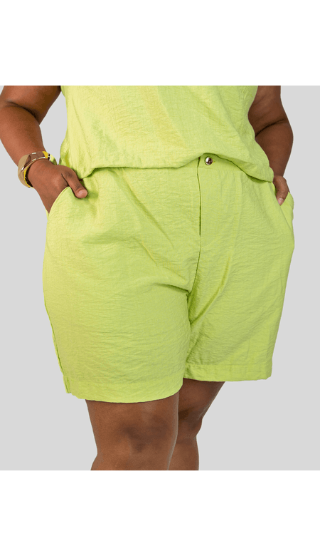 Bermuda K.Linda Plus Size Feminina Curta