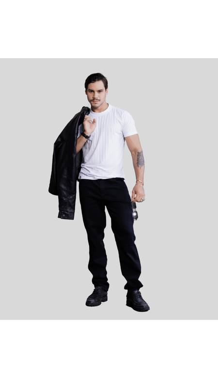 Calça Max Denim Masculina Country Reta