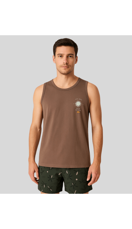 Regata Masculina Com Estampa Minimalista Nice Days - Mitch´s