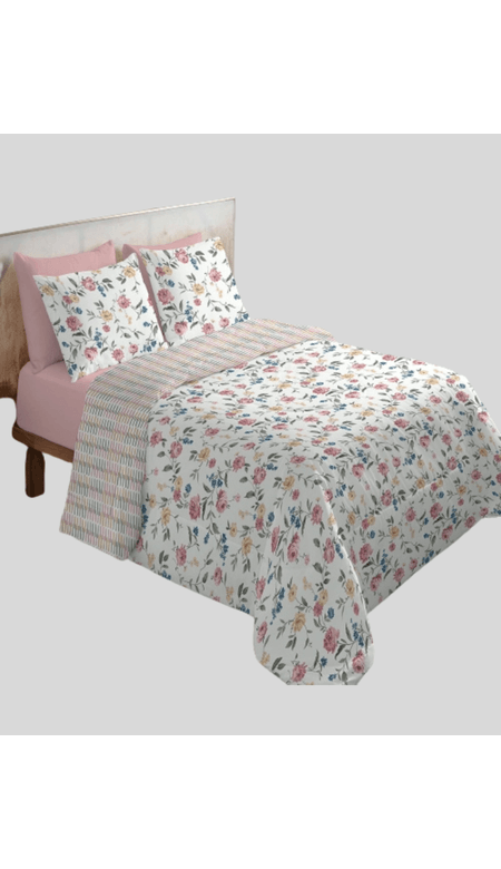 Jogo de Cama Casal 4 Peças Estampado - Camesa