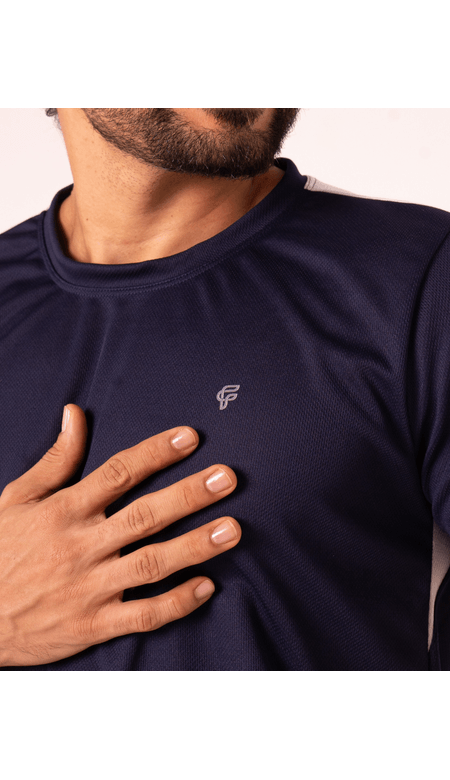 Camiseta Masculina Fitness Com Recorte no Ombro - Fit Cat