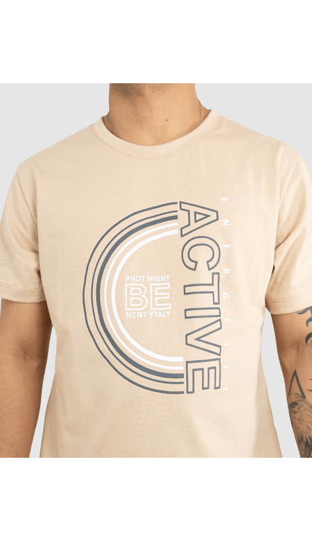 Camisa Com Estampa Silk Energetic Active - Wallaby