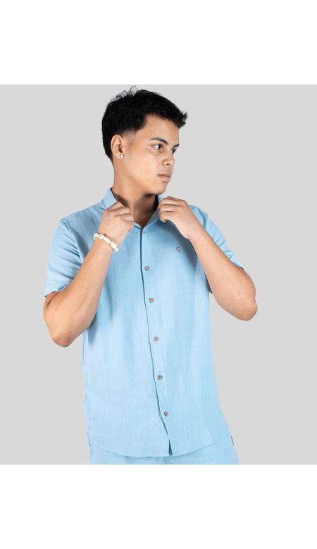 Camisa Diametro Masculina Social com Gola Polo