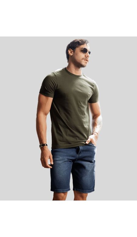 Camisa masculina com estampa south america map costas