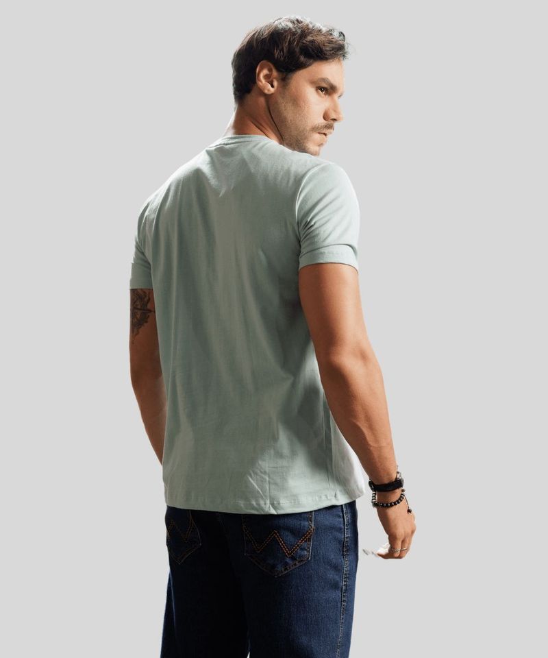 Camisa Colis o Masculina Casual e B sica Algod o 2