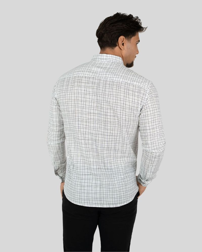 Camisa Masculina Social Manga Longa Listrada - Dixie 1