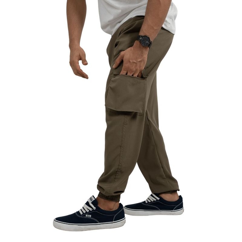 Cal a C co da Praia Cargo Jogger Tactel Com El stico 3