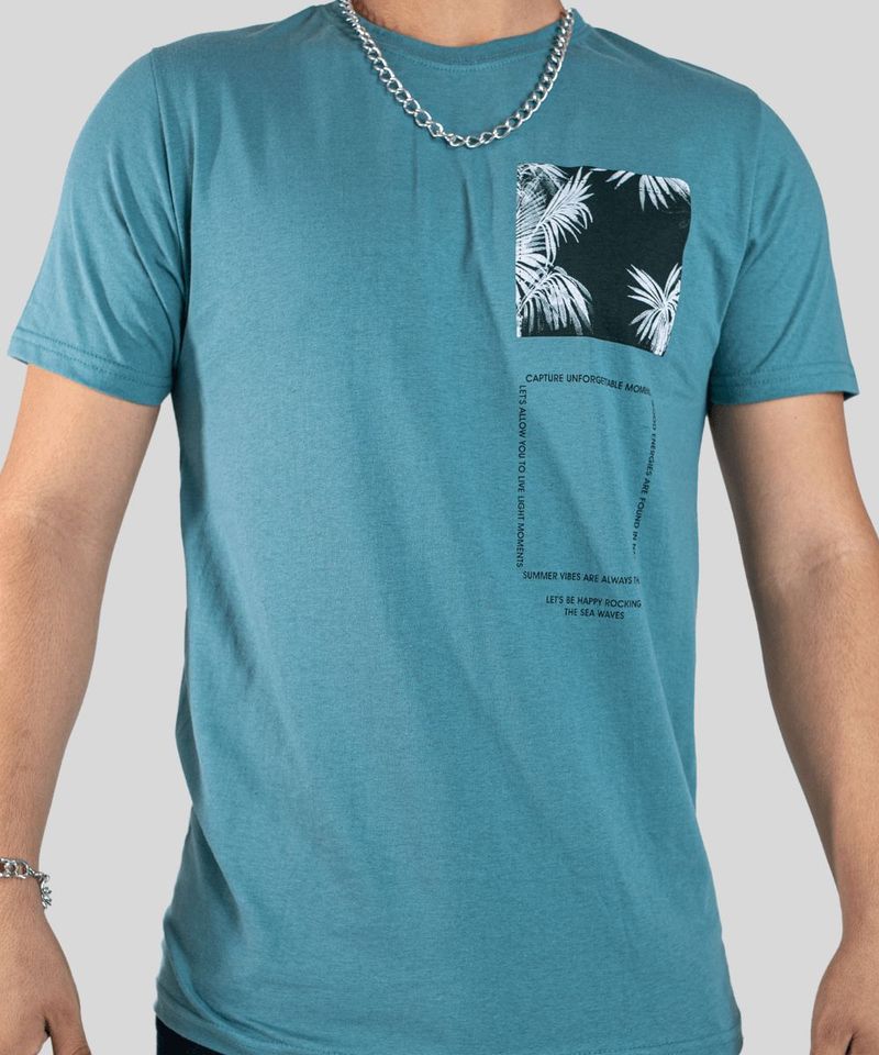 Camiseta Desayner Masculina Com Estampa Silk 1