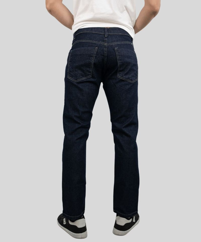 Cal a Dixie Masculina Jeans Reta Escura 3