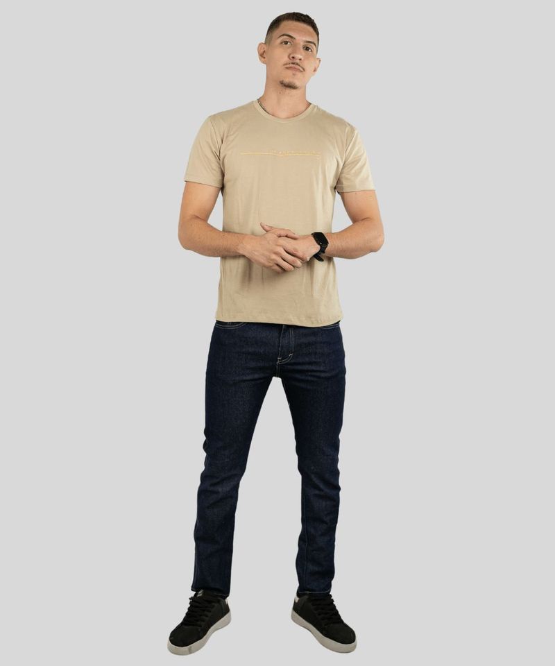 Cal a Dixie Masculina Jeans Slim Escura 0