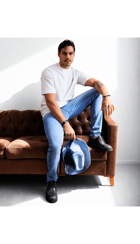 Camiseta Overcore Masculina Oversized Estampa Costas