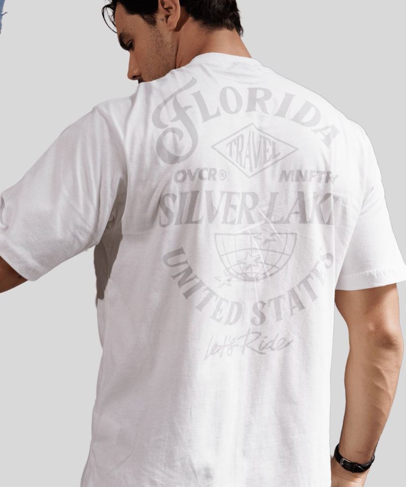 Camiseta Overcore Masculina Oversized Estampa Costas 2