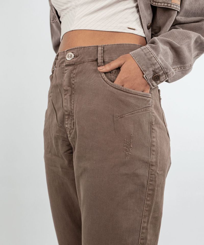 Cal a Sarja Mom Max Denim - Cintura Alta 1