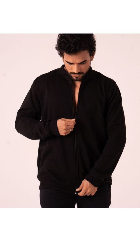 Jaqueta Unissex Moletom Com Zíper - Diametro