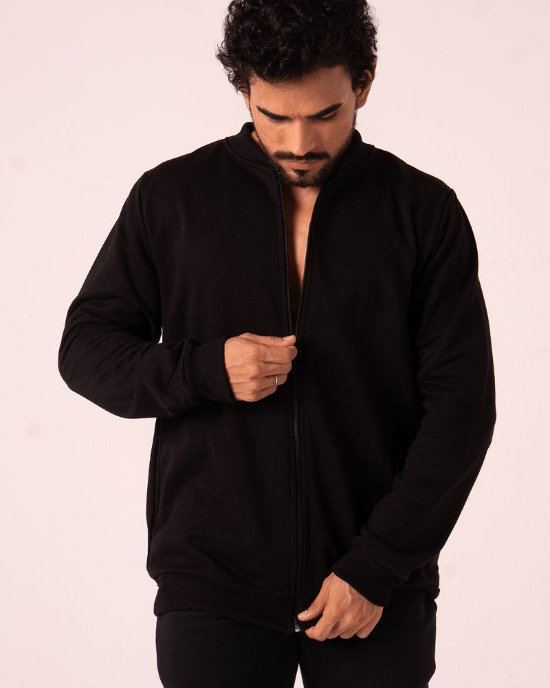 Jaqueta Unissex Moletom Com Z per - Diametro 1