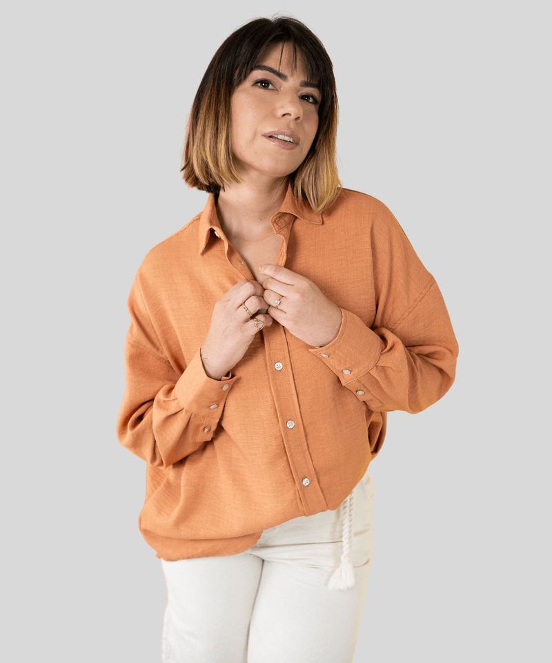 Camis o Feminina Social Super Oversized - Max Denim 0