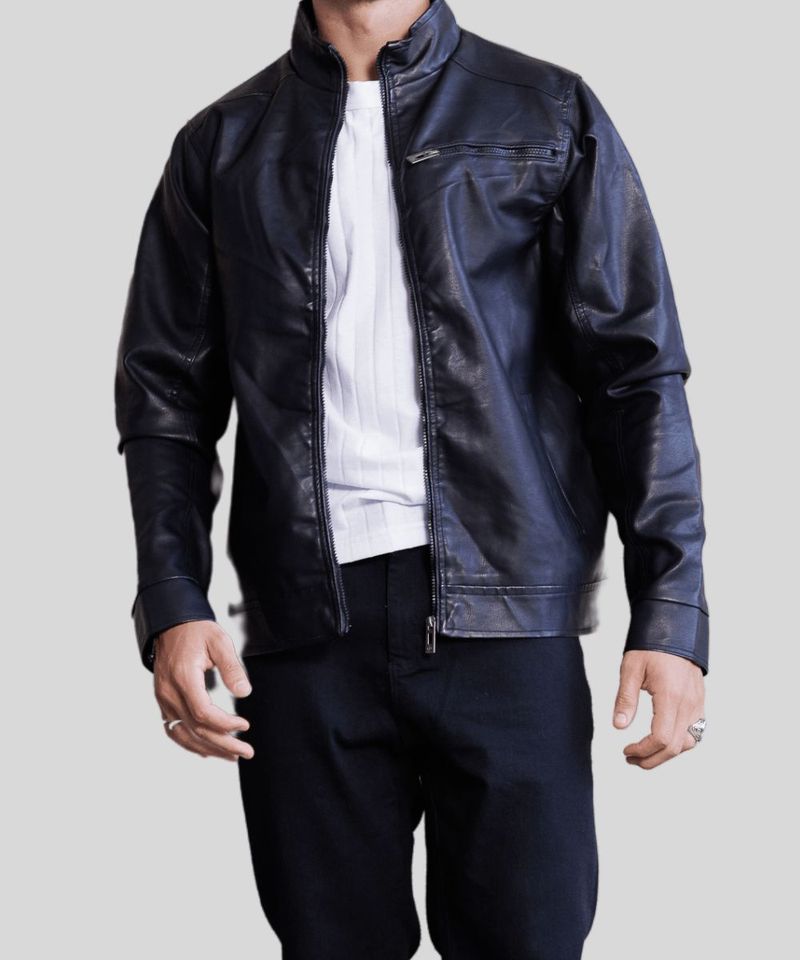 Jaqueta Diametro Masculina de Couro Sint tico 2