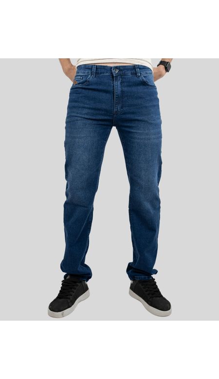 CALÇA JEANS RETA MAX DENIM 36 AO 46