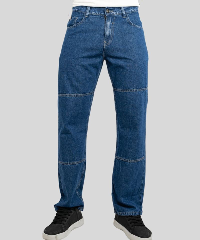 Cal a Overcore Masculina Jeans Reta Oversized 1