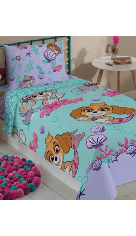 Jogo de Cama Patrulha Canina Sky Lepper Kids 2 Peças