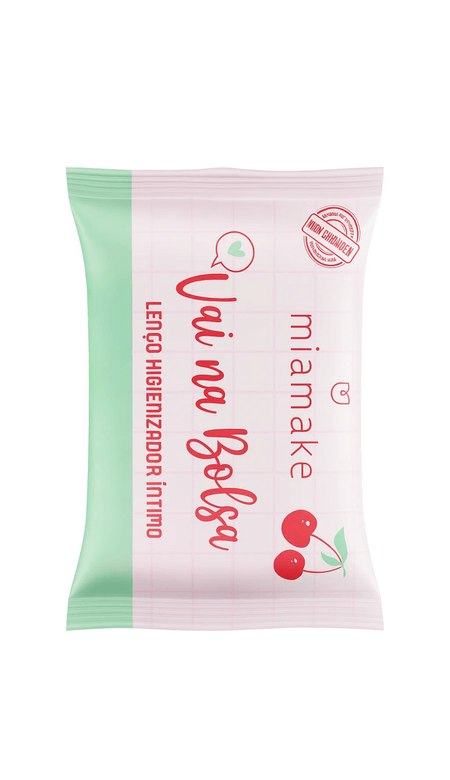 Lenço Higienizador Íntimo Vai na Bolsa Miamake