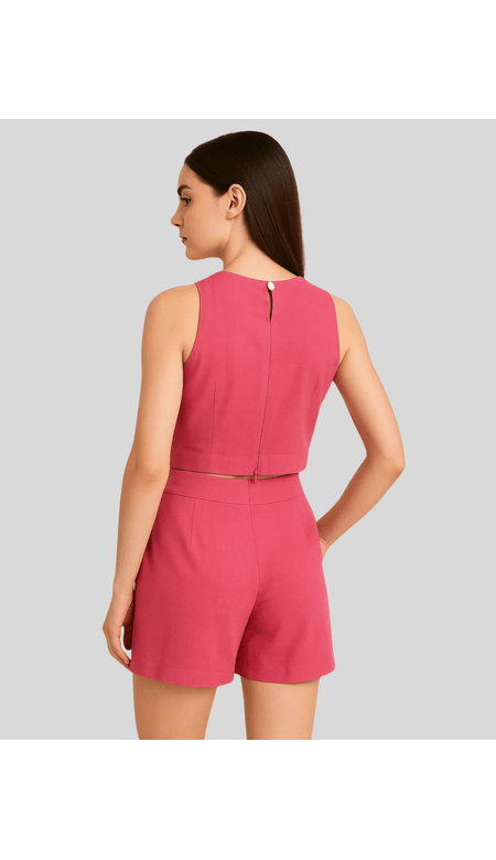 Short Feminino Estilo Social em Viscose - Atrevida Xis