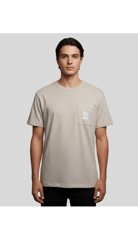 Camiseta Com Bordado "Good Vibes Only" - G91