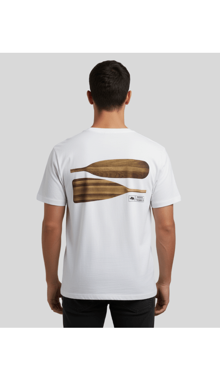 Camiseta Masculina Com Estampa de Remo Silk Costas - Mitch´s