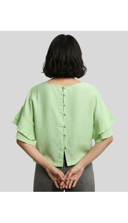 Camisa Botão nas Costas Ana Xis