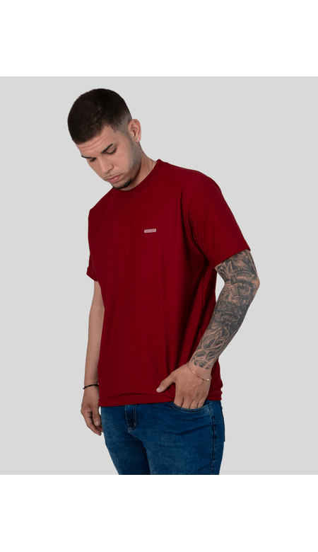 Camiseta de Malha Confortável com Gola Redonda